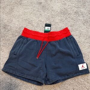 Jordan Blue and Red Athletic Shorts